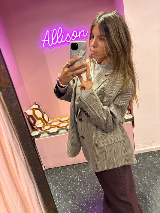 Blazer à carreaux IMPERIAL