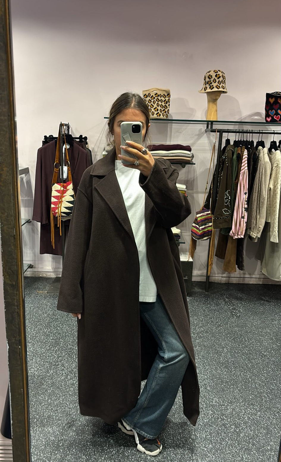 Manteau long Stone - Grace & Mila